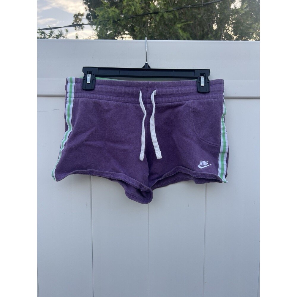 Nike Shorts Womens XS Purple Sweat Drawstring